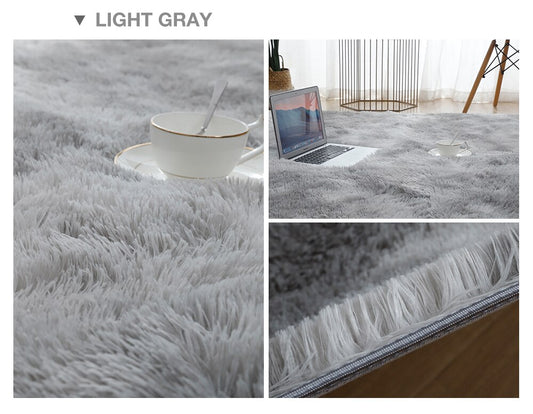 Minkito™ Gray Carpet for Living Room