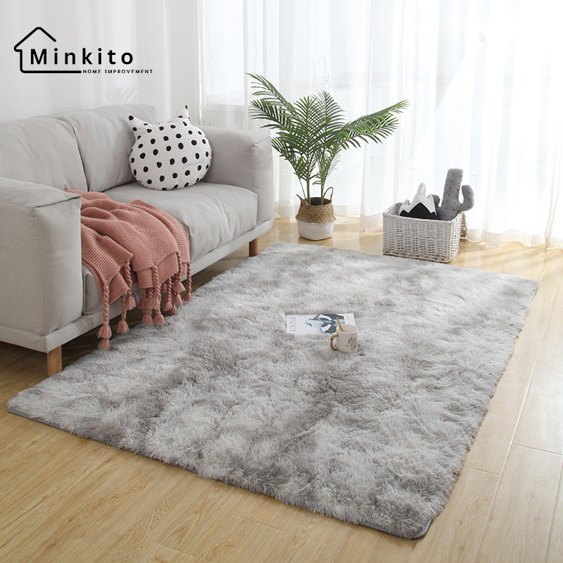 Minkito™ Gray Carpet for Living Room